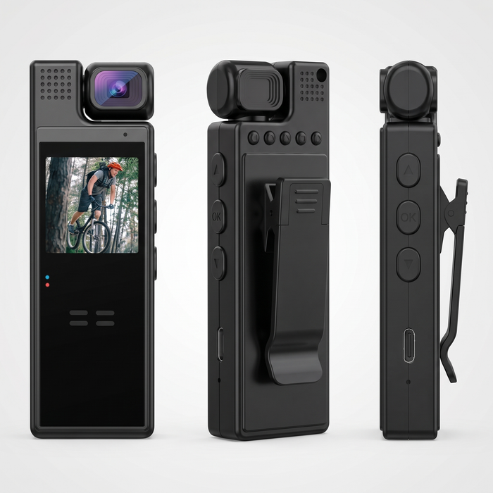 Mini Cámara Corporal- Graba con discreción y seguridad